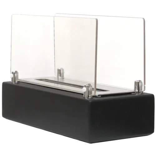 UNIFLAM BIOKOMINEK UNIFLAM CUBO CZARNY MAT