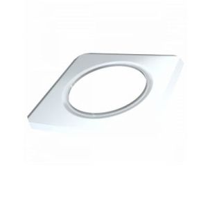 MK  MKKS / MKPS ROZETA ŚCIENNA KWADRATOWA FI 100 MM BIAŁA 