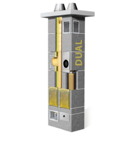 SCHIEDEL KOMIN DUAL FI120 + FI180 10,66MB