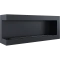 KRATKI BIOKOMINEK DELTA 1200 LEWY CZARNY Z CERTYFIKATEM TÜV