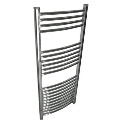 ALTERNA GRZEJNIK ŁAZIENKOWY GLADIUS1 CHROMOWANY WYGIĘTY 500 X 1200 MM