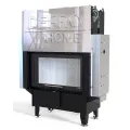 DEFRO HOME WKŁAD KOMINKOWY STALOWY RIVA ME GILOTYNA SHORT 19kW
