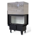 DEFRO HOME WKŁAD KOMINKOWY STALOWY RIVA SM BP GILOTYNA BOCZNY PRAWY SHORT 16kW