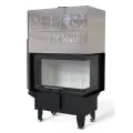 DEFRO HOME WKŁAD KOMINKOWY STALOWY RIVA SM BP GILOTYNA BOCZNY PRAWY SHORT 16kW