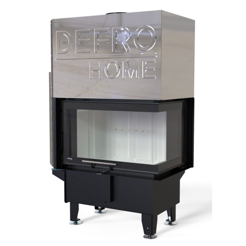 DEFRO HOME WKŁAD KOMINKOWY STALOWY RIVA SM BP GILOTYNA BOCZNY PRAWY SHORT 16kW