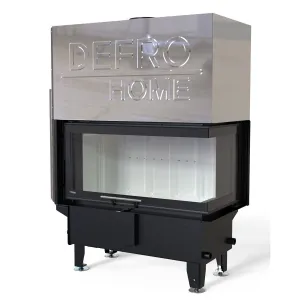 DEFRO HOME WKŁAD KOMINKOWY STALOWY RIVA ME BP GILOTYNA BOCZNY PRAWY SHORT 19kW