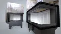 DEFRO HOME WKŁAD KOMINKOWY STALOWY RIVA ME BP GILOTYNA BOCZNY PRAWY SHORT 19kW