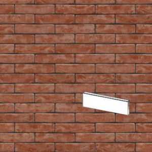 NELISSEN PŁYTKA RĘCZNIE FORMOWANA ROSSO WV65 213x25/30x65 MM