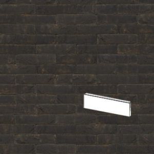 NELISSEN PŁYTKA RĘCZNIE FORMOWANA ZWART MANGAAN WV65 213x25/30x65 MM