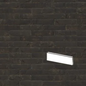 NELISSEN PŁYTKA RĘCZNIE FORMOWANA ZWART MANGAAN WV65 213x25/30x65 MM