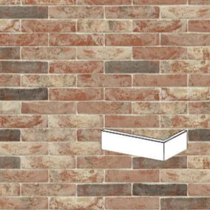 NELISSEN PŁYTKA KĄTOWA RĘCZNIE FORMOWANA NEO BAROK WV65 213x101x25/30x65 MM