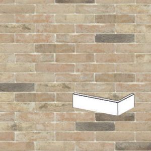 NELISSEN PŁYTKA KĄTOWA RĘCZNIE FORMOWANA GOYA WV65 213x101x25/30x65 MM