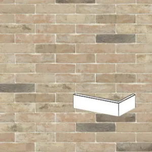 NELISSEN PŁYTKA KĄTOWA RĘCZNIE FORMOWANA GOYA WV65 213x101x25/30x65 MM