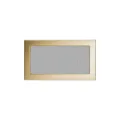 KRATKI KRATKA KOMINKOWA PROSTOKĄTNA POZŁACANA 170X300 MM