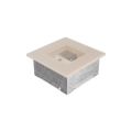 KRATKI KRATKA KOMINKOWA PROSTOKĄTNA KREMOWA 110X110 MM