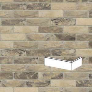 NELISSEN PŁYTKA KĄTOWA RĘCZNIE FORMOWANA GABRIELLA WV65 213x101x25/30x65 MM