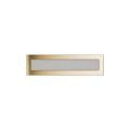 KRATKI KRATKA KOMINKOWA PROSTOKĄTNA POZŁACANA 110X420 MM
