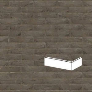 NELISSEN PŁYTKA KĄTOWA RĘCZNIE FORMOWANA GRAFIT WV65 213x101x25/30x65 MM