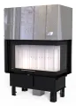 DEFRO HOME WKŁAD KOMINKOWY STALOWY PRIMA BOCZNY PRAWY ( BP ) GILOTYNA 13kW