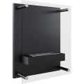 KRATKI BIOKOMINEK GLASS CZARNY
