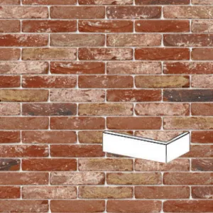 NELISSEN PŁYTKA KĄTOWA RĘCZNIE FORMOWANA PALLAS WV65 213x101x25/30x65 MM