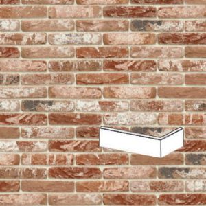 NELISSEN PŁYTKA KĄTOWA RĘCZNIE FORMOWANA HELENA WV65 213x101x25/30x65 MM