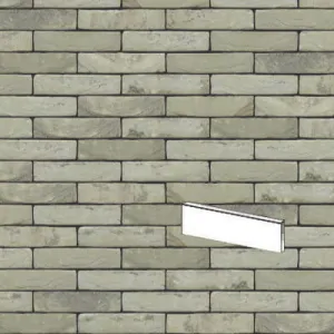 NELISSEN PŁYTKA RĘCZNIE FORMOWANA GROEN GRIJS GESMOORD WV65 213x25/30x65 MM