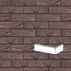 ENGELS PŁYTKA KĄTOWA RĘCZNIE FORMOWANA BRUINBEZAND DF 215x100x25x65 MM