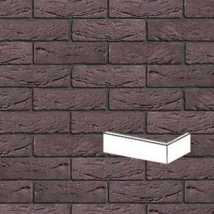 ENGELS PŁYTKA KĄTOWA RĘCZNIE FORMOWANA AUBERGINE DF 215x100x25x65 MM