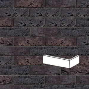 ENGELS PŁYTKA KĄTOWA RĘCZNIE FORMOWANA OBSIDIAAN DF 215x101x25x65 MM