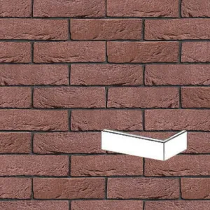 ENGELS PŁYTKA KĄTOWA RĘCZNIE FORMOWANA DONKERROOD DF 215x101x25x65 MM