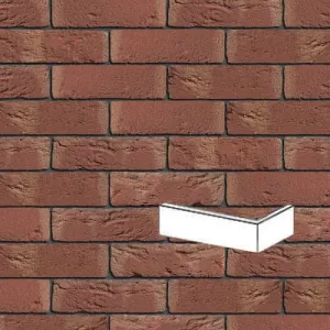 ENGELS PŁYTKA KĄTOWA RĘCZNIE FORMOWANA ROOD BOSZAND GEREDUCEERD DF 215x101x25x65 MM