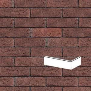 ENGELS PŁYTKA KĄTOWA RĘCZNIE FORMOWANA ROOD BEZAAGSELD GEREDUCEERD DF 215x101x25x65 MM