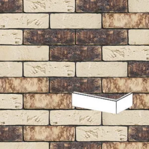 ENGELS PŁYTKA KĄTOWA RĘCZNIE FORMOWANA LADOGA DF 215x101x25x65 MM