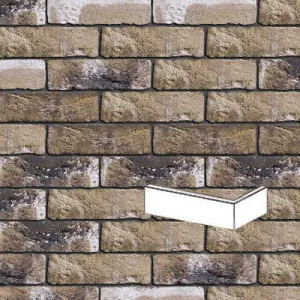 ENGELS PŁYTKA KĄTOWA RĘCZNIE FORMOWANA TAIGA DF 215x101x25x65 MM