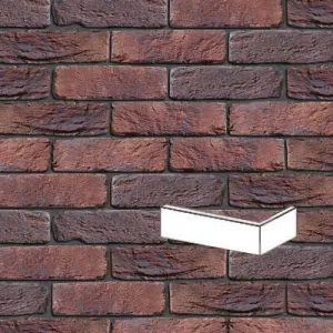 ENGELS PŁYTKA KĄTOWA RĘCZNIE FORMOWANA POMPEII ANTIEK DF 215x101x25x65 MM