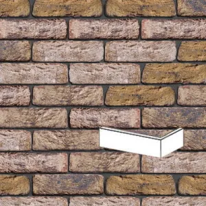 ENGELS PŁYTKA KĄTOWA RĘCZNIE FORMOWANA HERMITAGE ANTIEK DF 215x101x25x65 MM