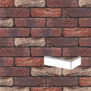 ENGELS PŁYTKA KĄTOWA RĘCZNIE FORMOWANA RENAISSANCE ANTIEK DF 215x101x25x65 MM