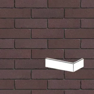 ENGELS PŁYTKA KĄTOWA VORMBAK GŁADKA AUBERGINE DF 215x101x25x65 MM