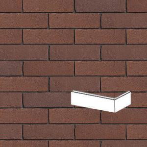 ENGELS PŁYTKA KĄTOWA VORMBAK GŁADKA ROOD BRUIN GENUANCEERD DF 215x101x25x65 MM