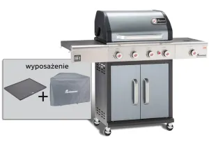 LANDMANN GRILL GAZOWY CHAMPION 4.1 PTS GRAFITOWY  12965