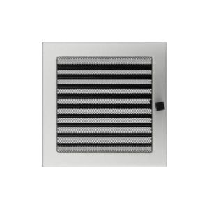 KRATKI KRATKA KOMINKOWA PROSTOKĄTNA SZLIFOWANA Z ŻALUZJĄ 220X220 MM