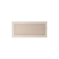 KRATKI KRATKA KOMINKOWA PROSTOKĄTNA KREMOWA Z ŻALUZJĄ 170X370 MM