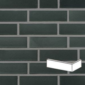 ROBEN PŁYTKA KĄTOWA FARO CZARNA CIENIOWANA GŁADKA WNF 240x115x14x71 MM