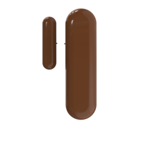 TECH CZUJNIK OTWARCIA OKNA  BEZPRZEWODOWY C-2N BRĄZ RAL 8017