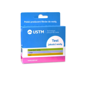 USTM TEST BADANIA JAKOŚCI WODY 3 W 1 TWARDOŚĆ,  PH, CHLOR