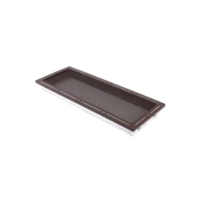 KRATKA KOMINKOWA TREND BRĄZ BROKATOWY 16x45CM 