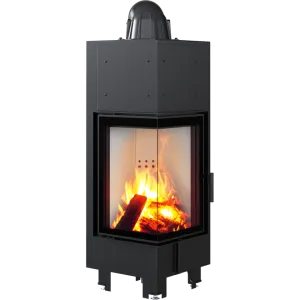 KRATKI MBN 680 LEWY BS 10KW WKŁAD KOMINKOWY POWIETRZNY 