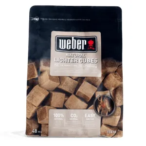 WEBER NATURALNA ROZPAŁKA W KOSTKACH 48 SZT. 17612