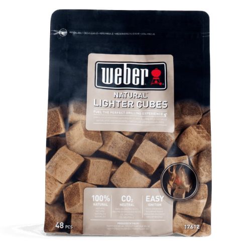 WEBER NATURALNA ROZPAŁKA W KOSTKACH 48 SZT.